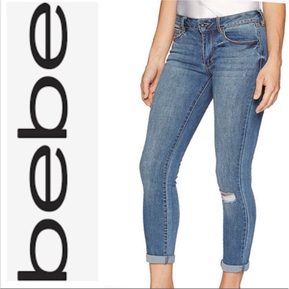 Bebe Heartbreaker Skinny Jeans